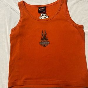 Vintage Harley-Davidson Crop Tank